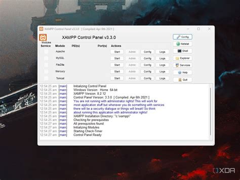 How to install XAMPP on Windows 11 .